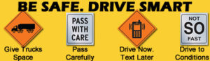 Be Save. Drive Smart