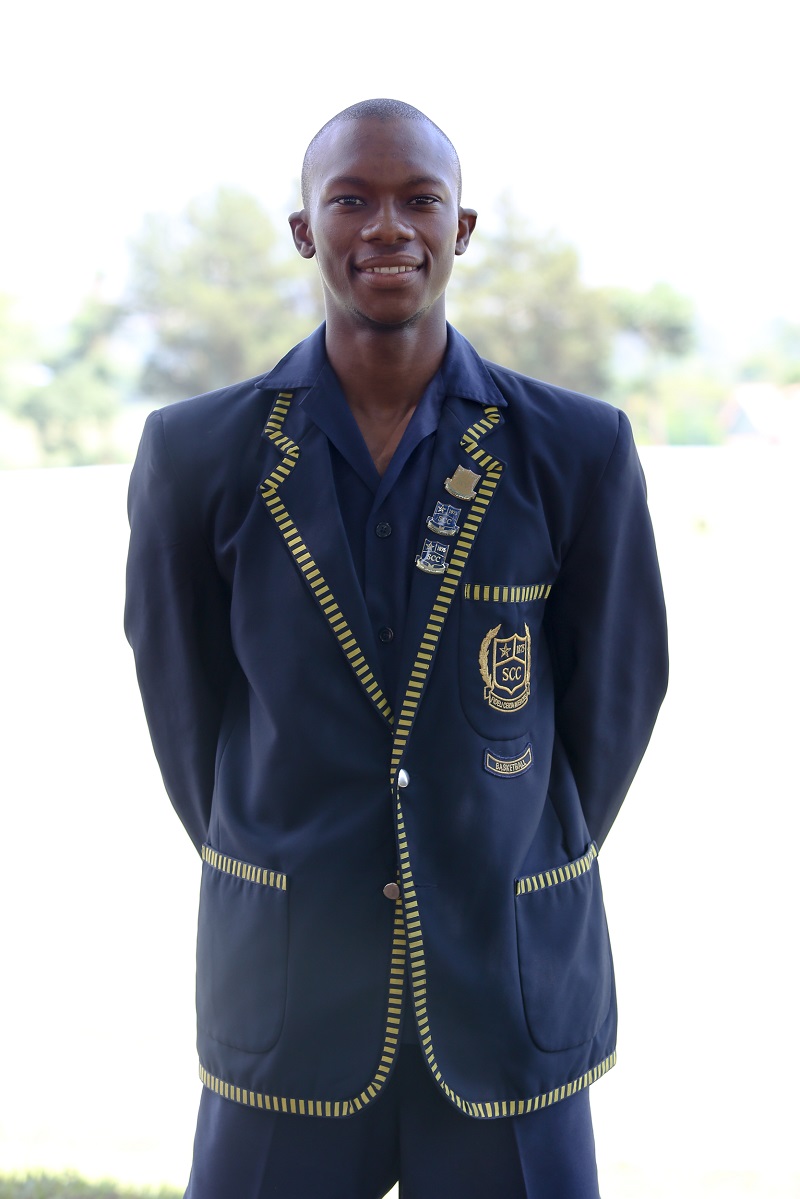 Basketball Honours for Teboho Dlamini from St Charles College