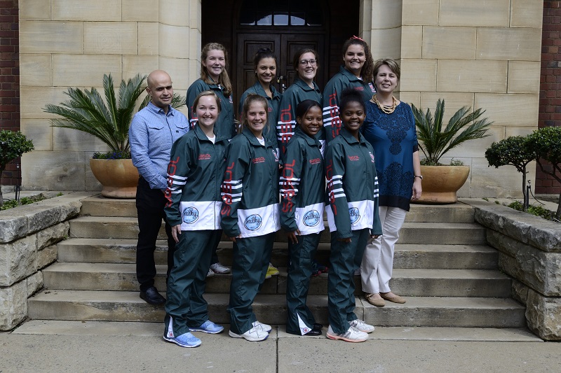Hoërskool Ermelo Calstar spanne bedank hul borg
