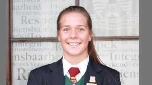 Carli Swart van HS Strand