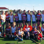 Strand speel Hokkie en Rugby teen Chileense Toerspan