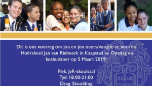 Uitnodiging Jan van Riebeeck1