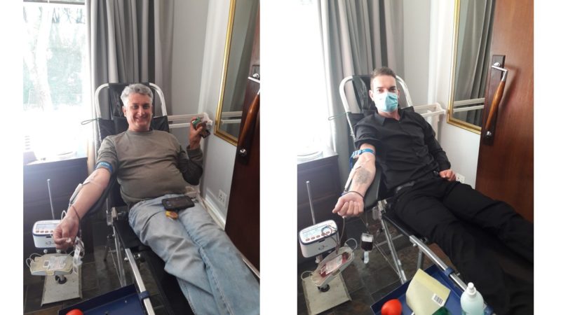 CREDO GASTEHUIS ONDERSTEUN SCHOOLS THAT ROCK EN SANBS SE BLOEDSKENK-AKSIE