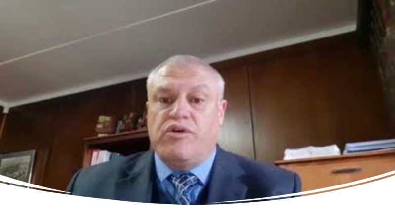 Boodskap van Dr André Smith, skoolhoof van Primêre Skool Jordania