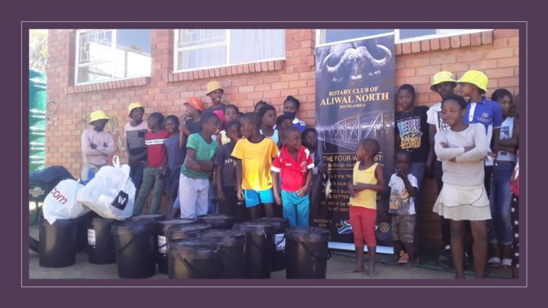 Alies lend a hand to Lukhanyo Home