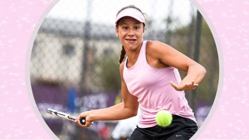 Hoër Meisieskool Oranje leerder presteer in tennis