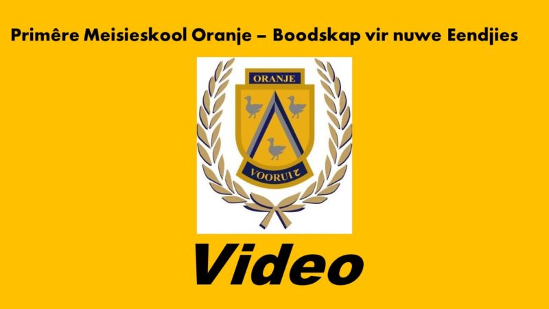 Primêre Meisieskool Oranje leerderraad 2021