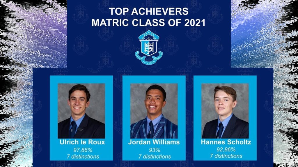 Matric Class 2021 - Paarl Boys' High NSC results