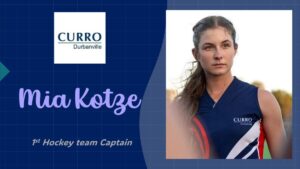 Hockey Captain – Meet Mia Kotze Curro Durbanville 1st team