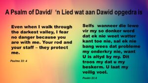 Thought for the week - Gedagte vir die week