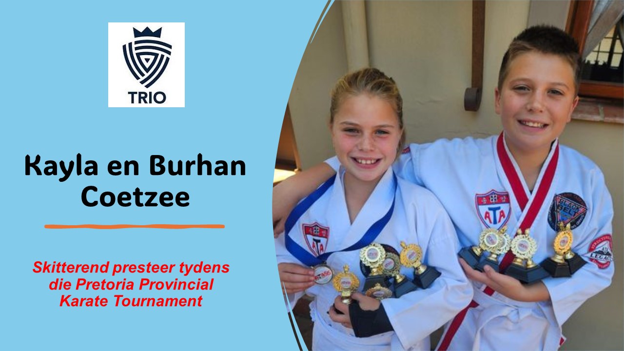 Pretoria Provincial Karate Tournament – Primêre Skool Trio