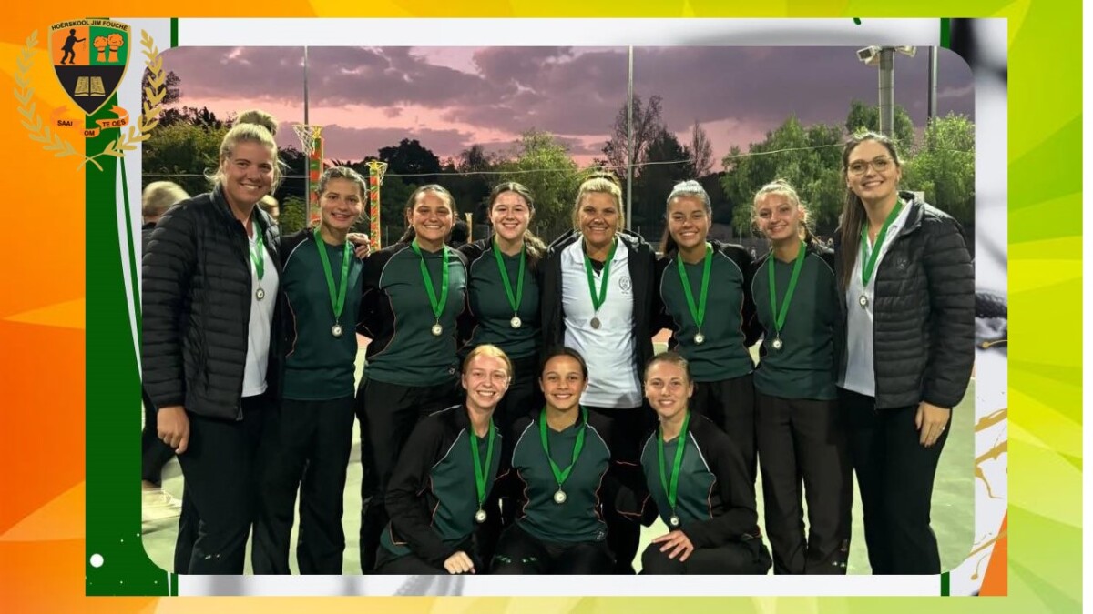 Vrystaat Netbalkampioenskappe – Hoërskool Jim Fouché o.16’s 2de
