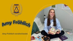 Amy Fröhlich verslind boeke - Sekondêre Meisieskool Oranje