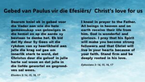 Gedagte vir die week