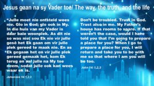 Gedagte vir die week/ Thought for the week