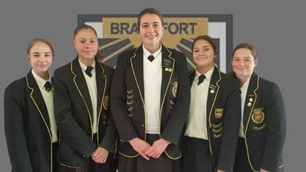 Top Vyf Akademiese Presteerders - Hoërskool SPS Brandfort