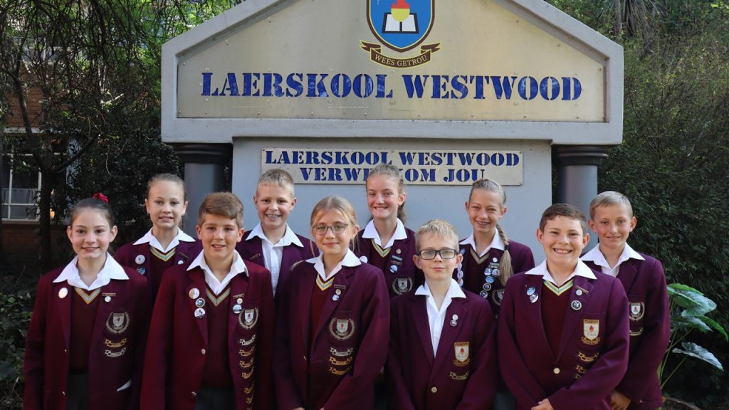Akademiese Top 10 Leerders - Laerskool Westwood