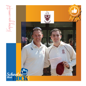 Highest-capped Cricket player - Kearsney College