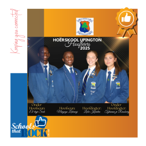 Studenteraad 2025 - Hoërskool Upington