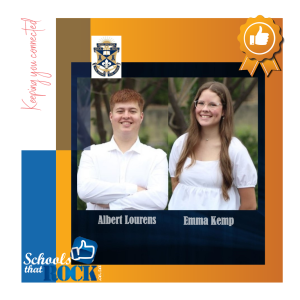 Hoofleiers 2025 gesels - Hoërskool Hugenote