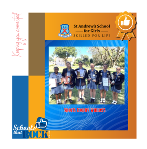 Sports Trophy recipients - St Andrew's School for Girls