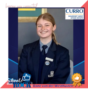 Head girl 2025 - Curro Somerset West