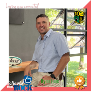Ryno Luus, rugbyspesialis, verwelkom - Hoërskool Nelspruit