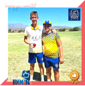 Skole krieket - Hoërskool Swartland teen Augsburg Gimnasium