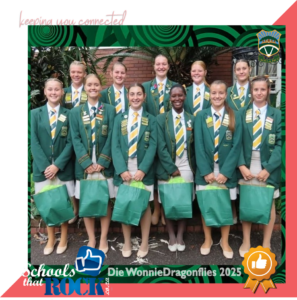 Die WonnieDragonflies van 2025 - Die Hoërskool Wonderboom