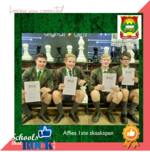 Grey Kollege skaaktoernooi - Afrikaanse Hoër Seunskool