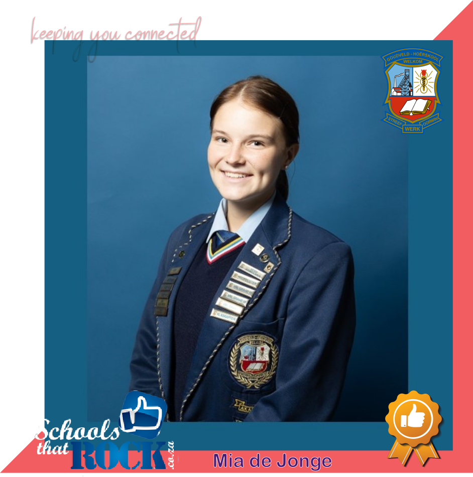 Hoofdogter 2025 – Hoërskool Goudveld