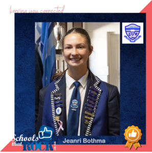 Hoofdogter 2025 - Hoërskool Robertson
