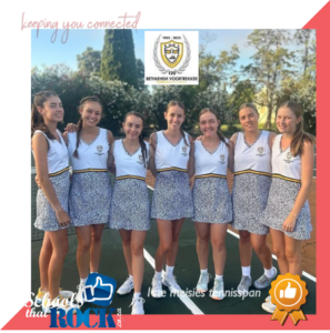 Marlow Tjaart Vorster Tennis - BVHS presteer