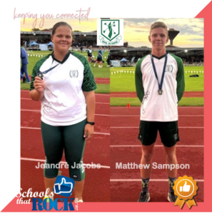 Noordheuwel Top 15 Atletiekbyeenkoms - Hoërskool Eldoraigne
