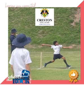 Schools Cricket - Creston College
