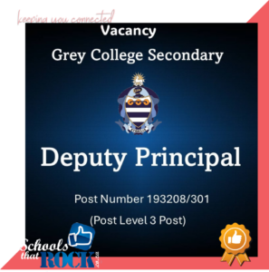 Vacancy Betrekking - Grey College