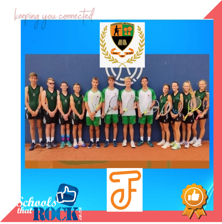 Van Niekerk Koen tennistoernooi - Hoërskool Jim Fouché