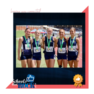 Atlete behaal Goud - Hoër Meisieskool Oranje