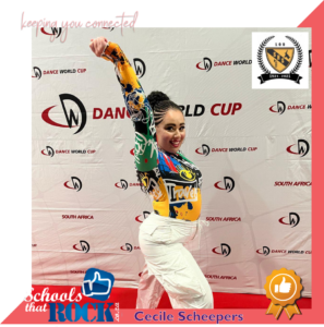 Dance World Cup 2025 - Standerton High School learner excels