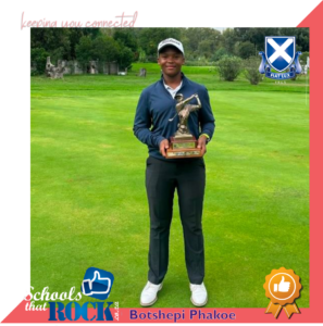 Golf Accolades - Saint Andrew's School Bloemfontein