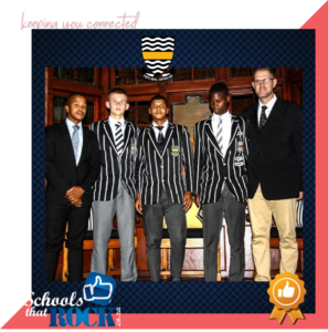 Hockey squad received caps - Jeppe High School