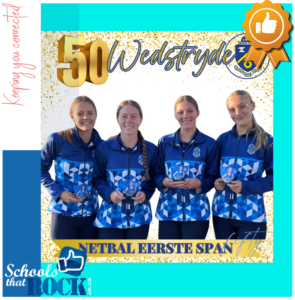 Netball 50+ caps - Marais Viljoen High School