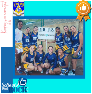 Skole netbal - Hoërskool Montana Worcester teen Piketberg