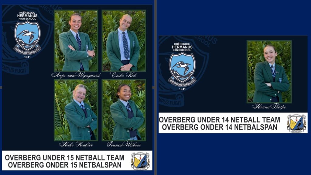 Overberg Netbalspanne - Hoërskool Hermanus