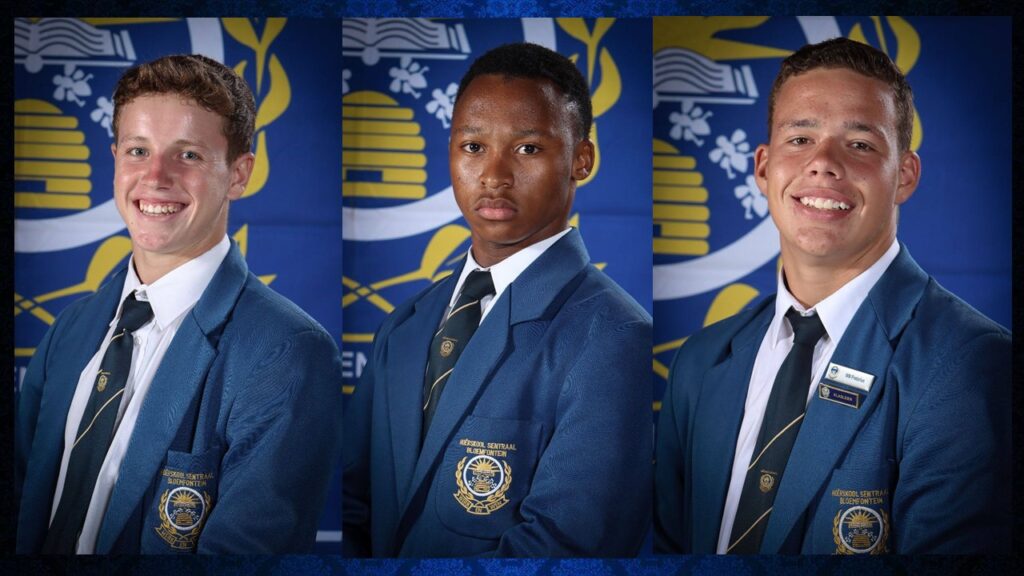 Rugbyspelers in Vrystaatspanne - Hoërskool Sentraal