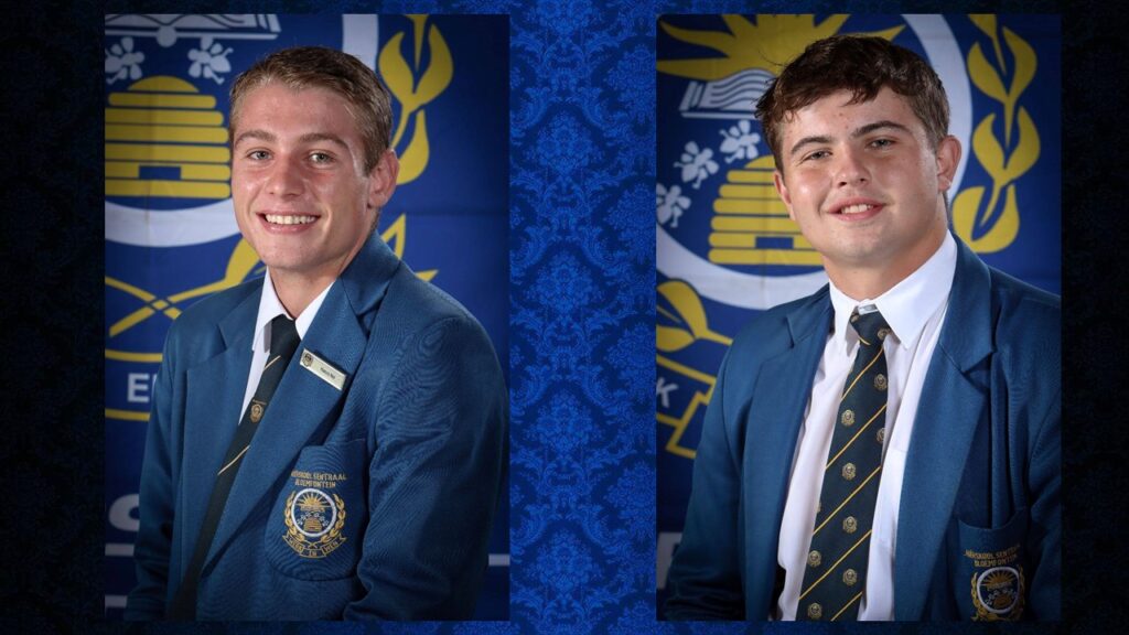 Rugbyspelers in Vrystaatspanne - Hoërskool Sentraal
