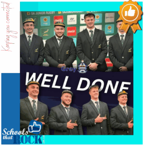 Junior Springbok Rugby team - Grey College