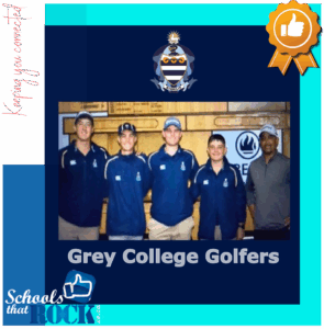 Skole Gholf liga - Grey Kollege leerders presteer