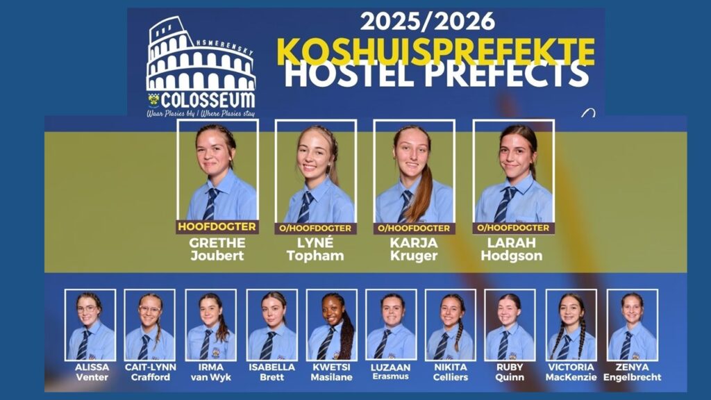 Uitvoerende Komitee en Koshuisleiers - Merensky Landou Akademie