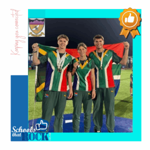 Afrika Junior Atletiekbyeenkoms - Hoërskool Outeniqua skitter